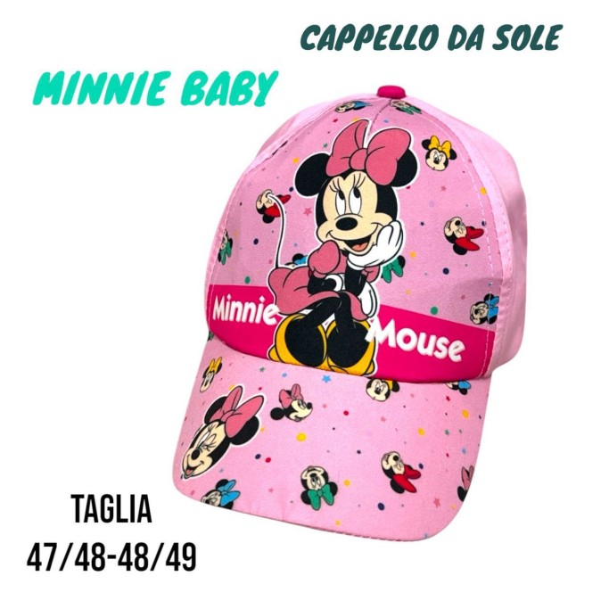 Cappello con visiera Minnie Mouse
