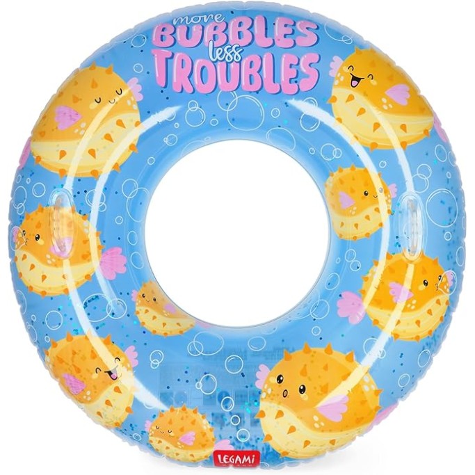 Legami Ciambella Gonfiabile per Piscina, pufferfish