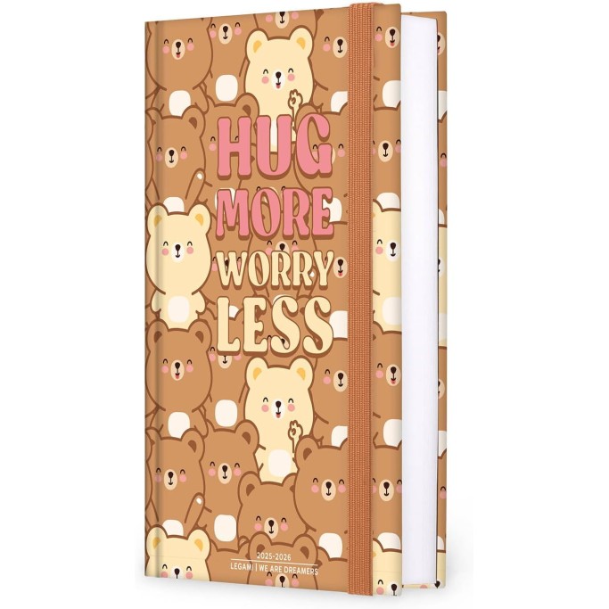 Legami Agenda Giornaliera Fotografica 2025-2026, Teddy Bear