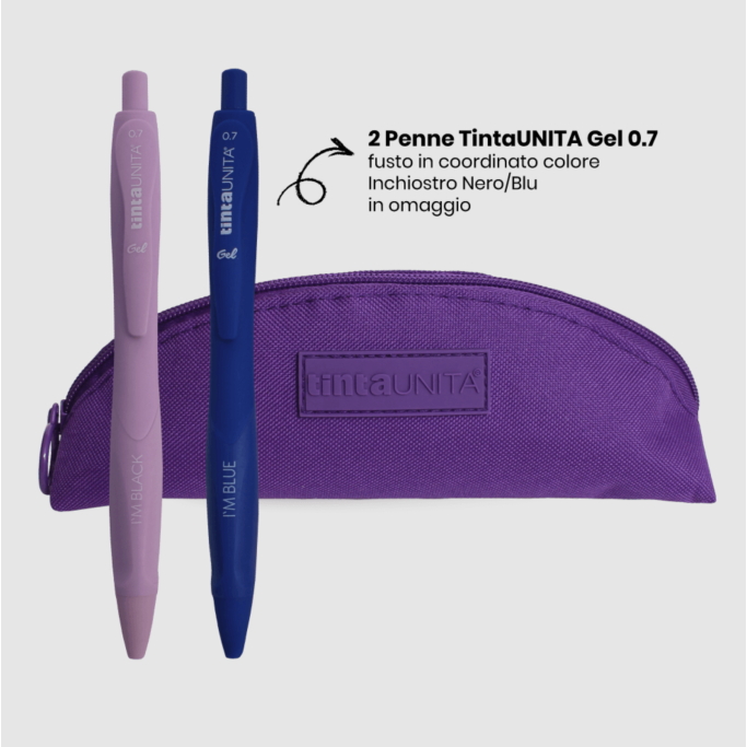 TINTA UNITA ASTUCCIO POUCH TRIANGOLARE EXCELLENT