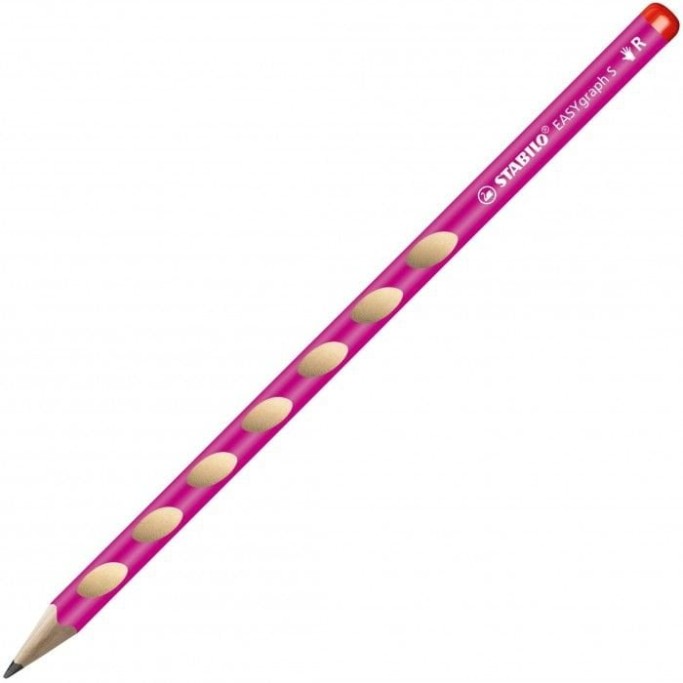 STABILO EASYgraph S, Matita HB ergonomica EasyGraph S destrimani