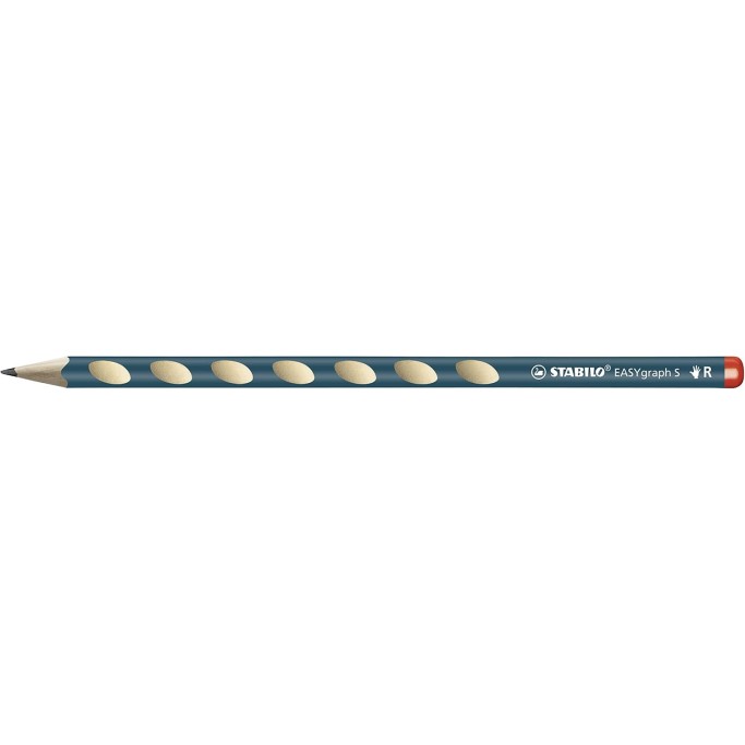 STABILO EASYgraph S, Matita HB ergonomica EasyGraph S destrimani