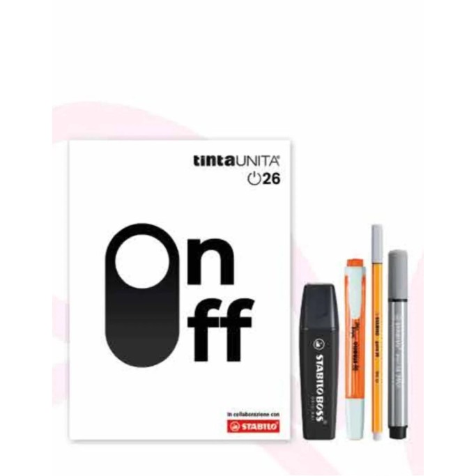 Diario c/Accessori TintaUnita & Stabilo 2025/2026,