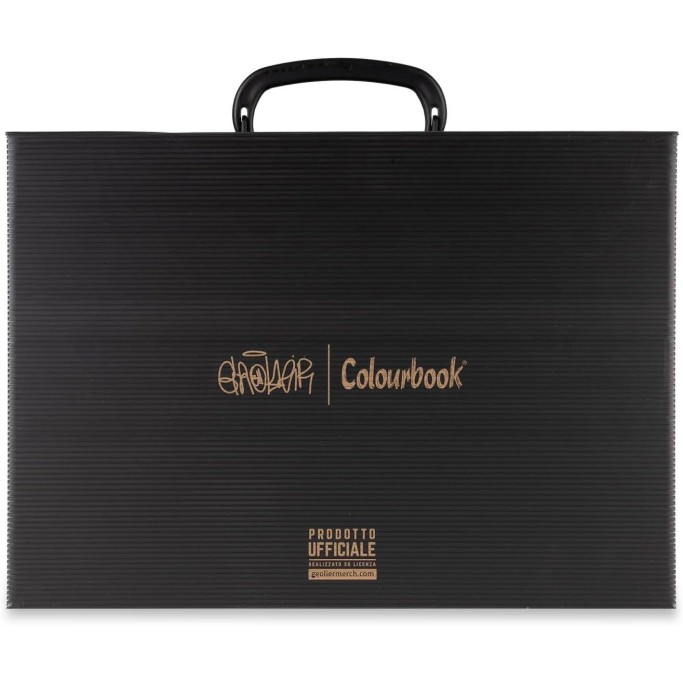 Colourbook Valigetta Scuola Geolier, Dimensioni 38 x 27, Dorso 8