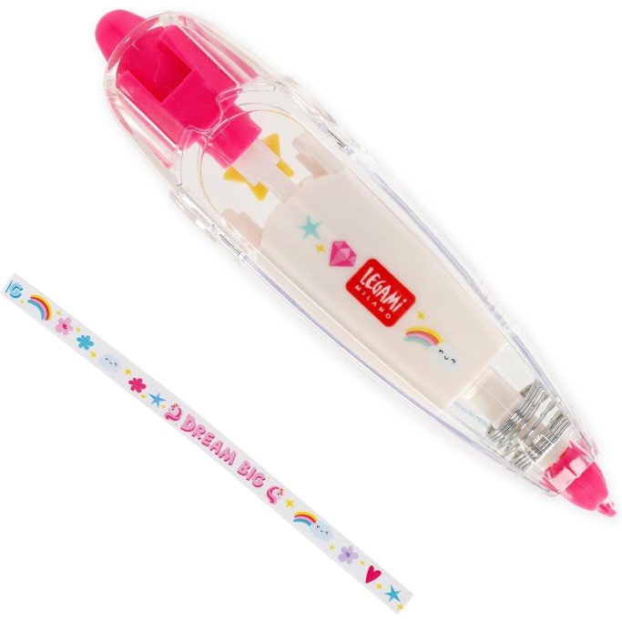 Legami Decoration Tape Pen, Nastro Decorativo Tema Unicorno