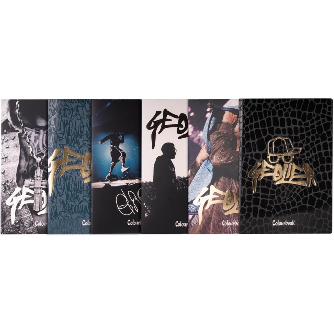 Colourbook Quaderno Geolier, Formato A4, 96 Pagine, 100 g/m²