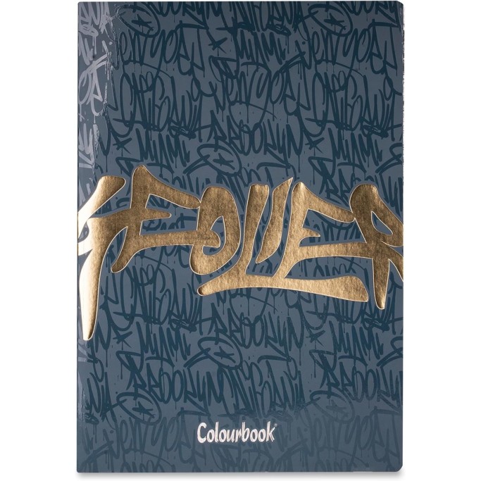 Colourbook Quaderno Geolier, Formato A4, 96 Pagine, 100 g/m²