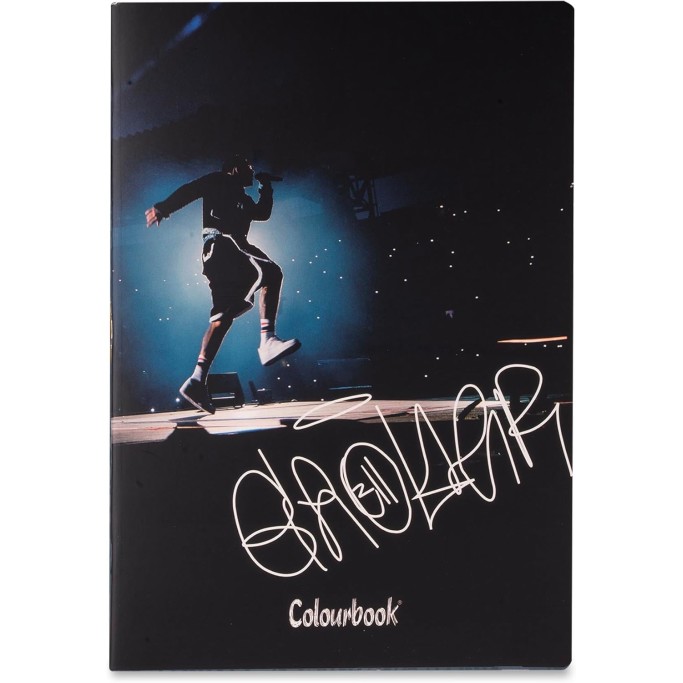 Colourbook Quaderno Geolier, Formato A4, 96 Pagine, 100 g/m²