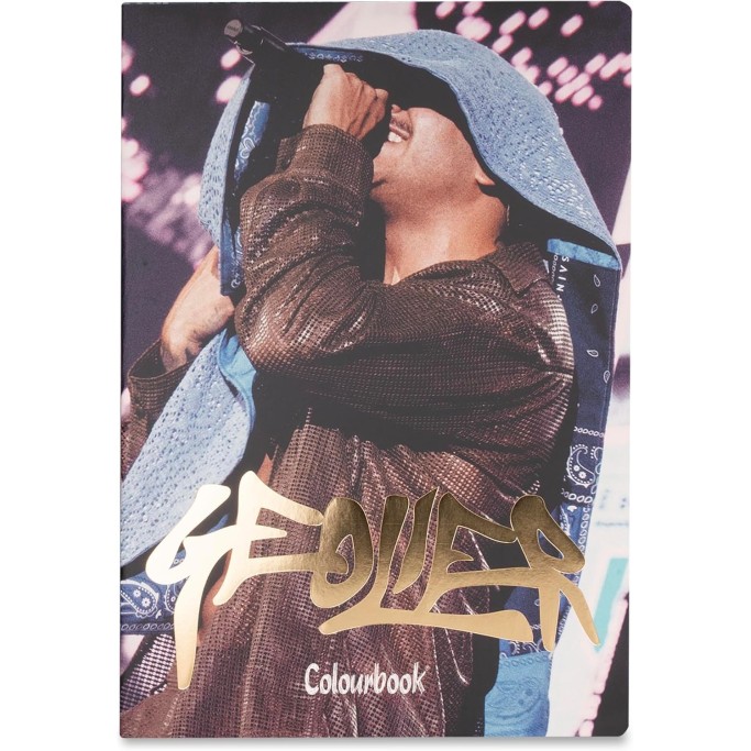 Colourbook Quaderno Geolier, Formato A4, 96 Pagine, 100 g/m²