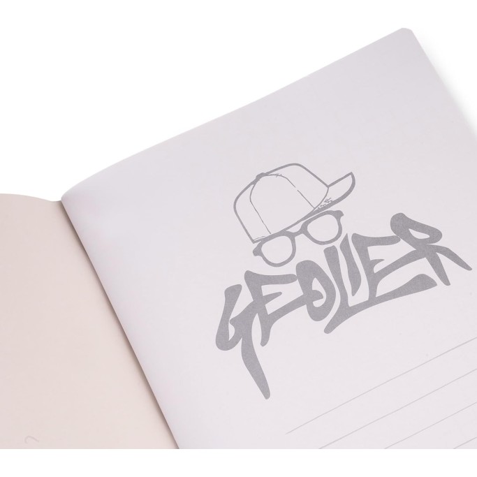 Colourbook Quaderno Geolier, Formato A4, 96 Pagine, 100 g/m²