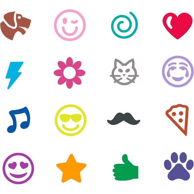 Crayola 16 Pennarelli Lavabili con Punta a Stampino Pip Squeaks