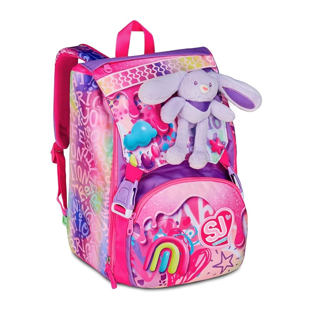 SJ GANG STYLE Jungen Topcase – Stylisches Rucksack-Panel Für Kinder, In Bunten Farben (Einheitsgröße)