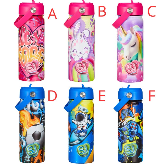 Borraccia Termica SJ Gang Animali Boy and Girl