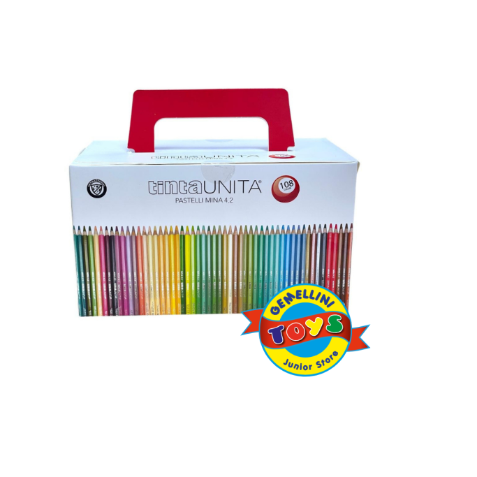 Valigetta con Manico Skyline Colori a Matita 108 Pastelli Mina 4.2