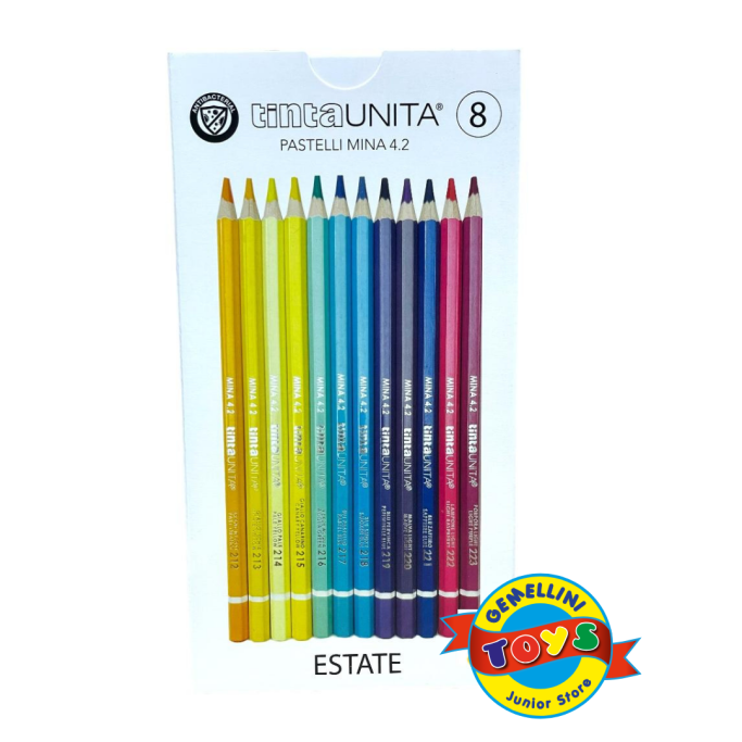 Valigetta con Manico Skyline Colori a Matita 108 Pastelli Mina 4.2