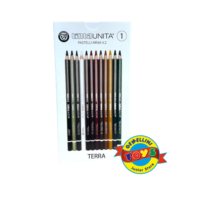 Valigetta con Manico Skyline Colori a Matita 108 Pastelli Mina 4.2