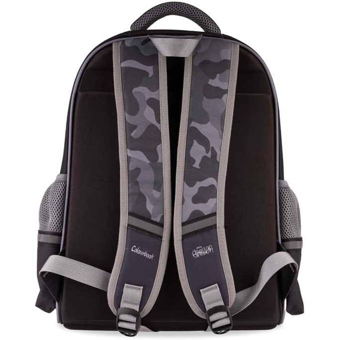 Colourbook Zaino Scuola Geolier, Schienale Imbottito, Cuffie in Omaggio
