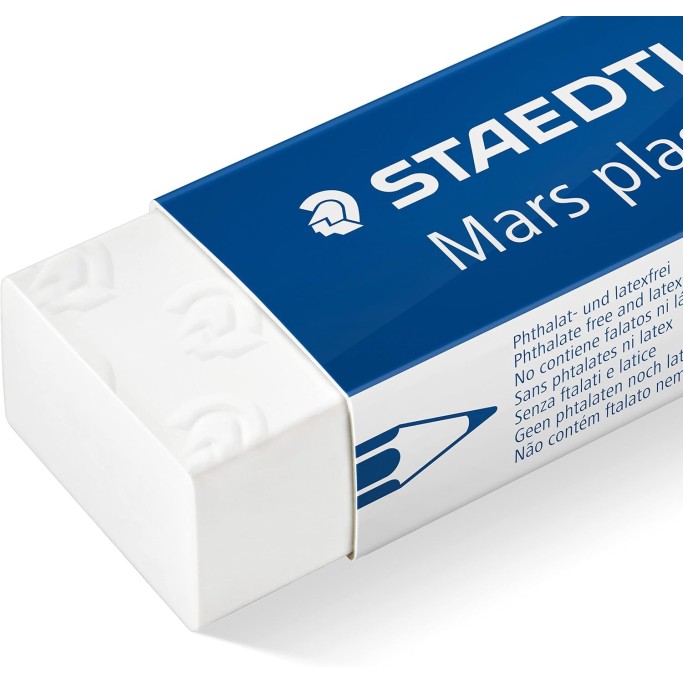 Gomma bianco Staedtler, Rettangolare