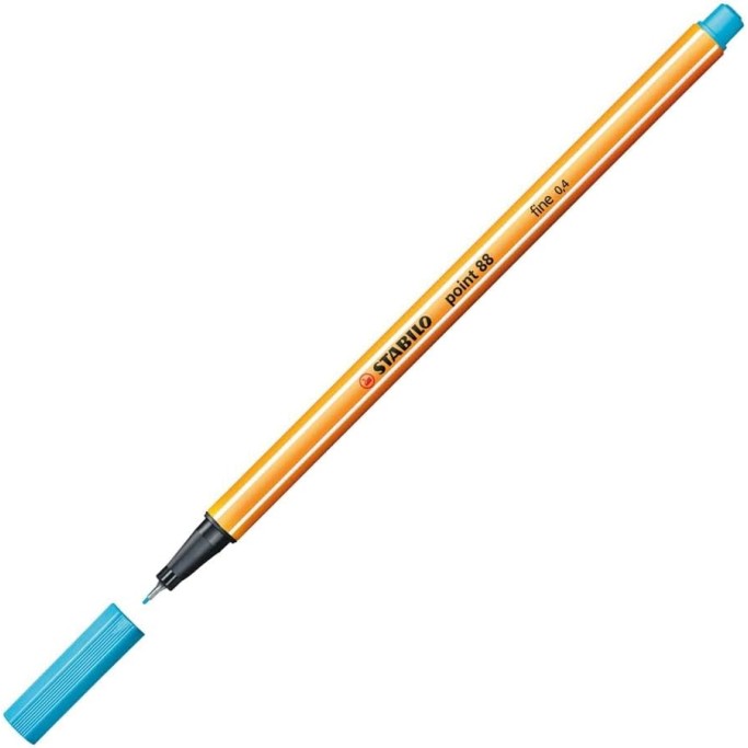 STABILO 88/57 penna a punta fine, TURCHESE
