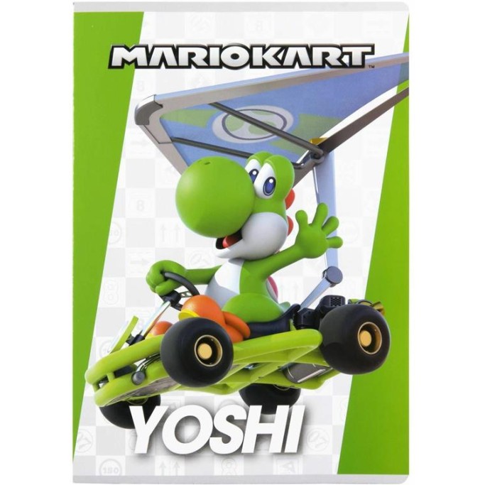 Quaderno maxi gr.100 Super Mario Kark