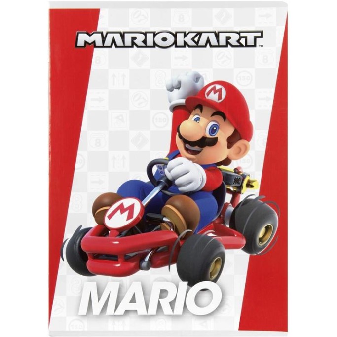Quaderno maxi gr.100 Super Mario Kark