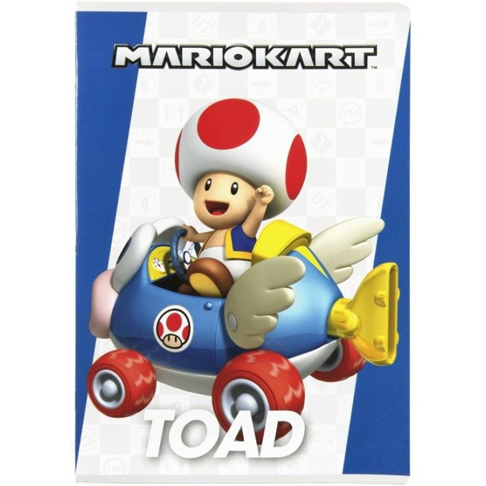 Quaderno maxi gr.100 Super Mario Kark