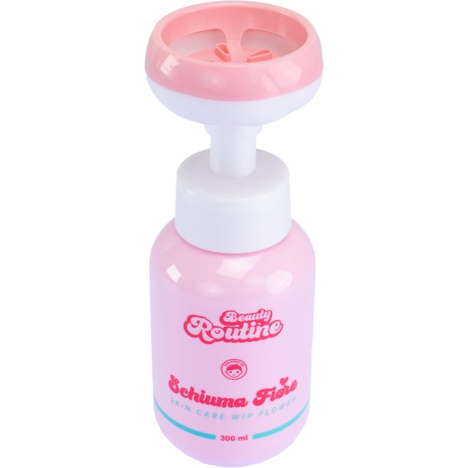 Beauty Routine Schiuma Fiore Skincare Cleansing Foam