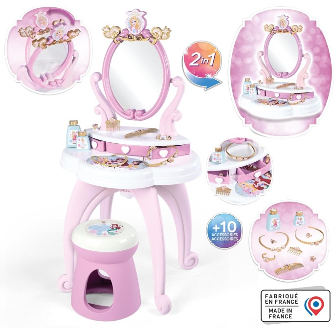 Smoby Disney Princess specchiera 2 in 1