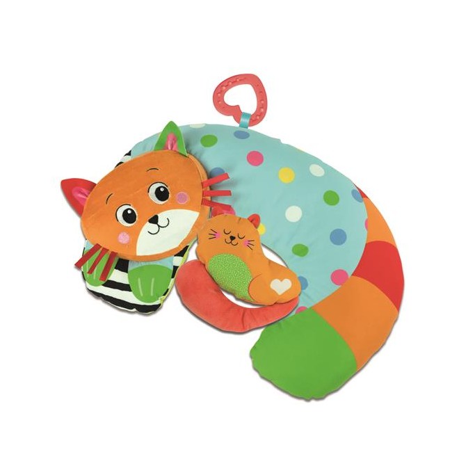 Baby clementoni kitty cat pillow