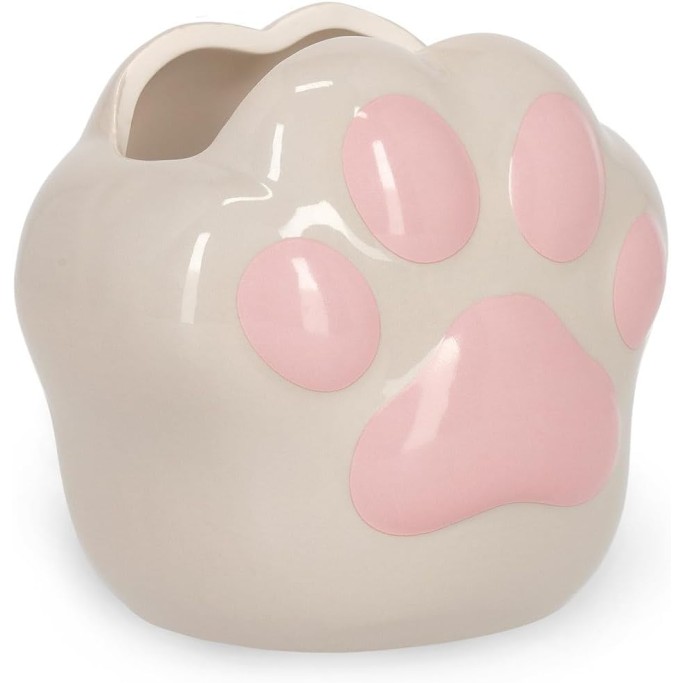 Legami Portapenne in Ceramica, Desk Friends, Tema Kitty Paw