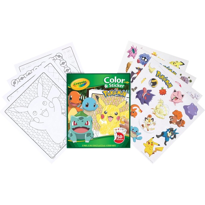 CRAYOLA Album da colorare con Sticker