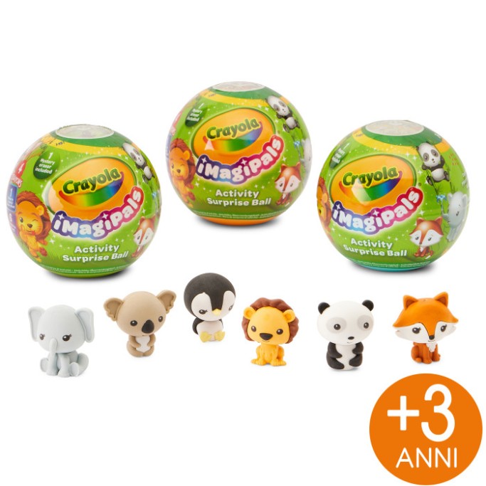 CRAYOLA IMAGIPALS ACTIVITY SURPRISE BALL