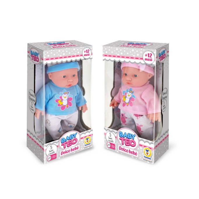 BABY TEO BAMBOLOTTO CON VOCE 24 CM