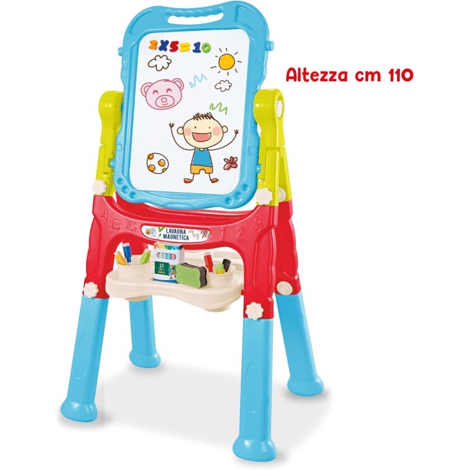 PLASTIART LAVAGNA MAGNETICA DOUBLEFACE LETTERE E NUMERI