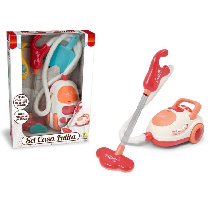 Set pulizia con funzioni reali con tubo flessibile cm.100