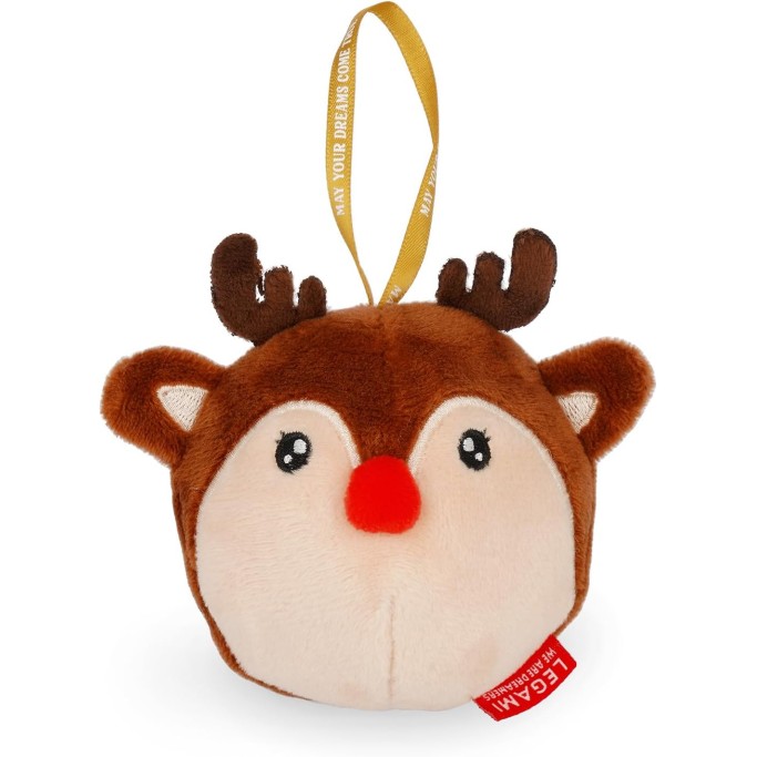 Legami Natale, Decorazione Natalizia in Peluche Oh-Oh-Ornaments, Tema Renna