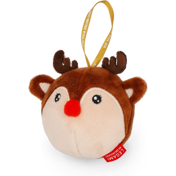 Legami Natale, Decorazione Natalizia in Peluche Oh-Oh-Ornaments, Tema Renna