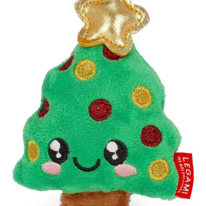 Legami Natale, Decorazione Natalizia in Peluche Oh-Oh-Ornaments, Tema Albero