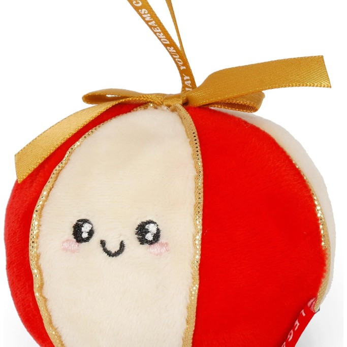 Legami Natale, Decorazione Natalizia in Peluche Oh-Oh-Ornaments,Tema Ball