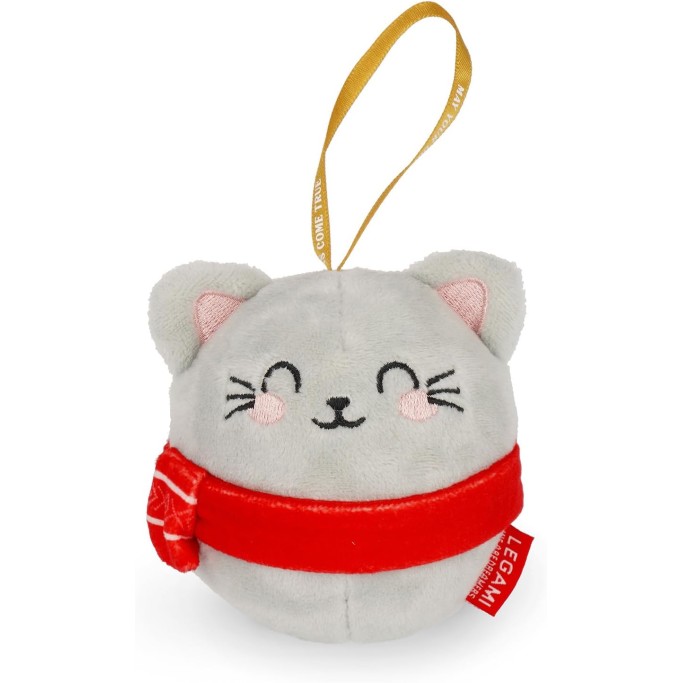 Legami Natale, Decorazione Natalizia in Peluche Oh-Oh-Ornaments, Tema Kitty