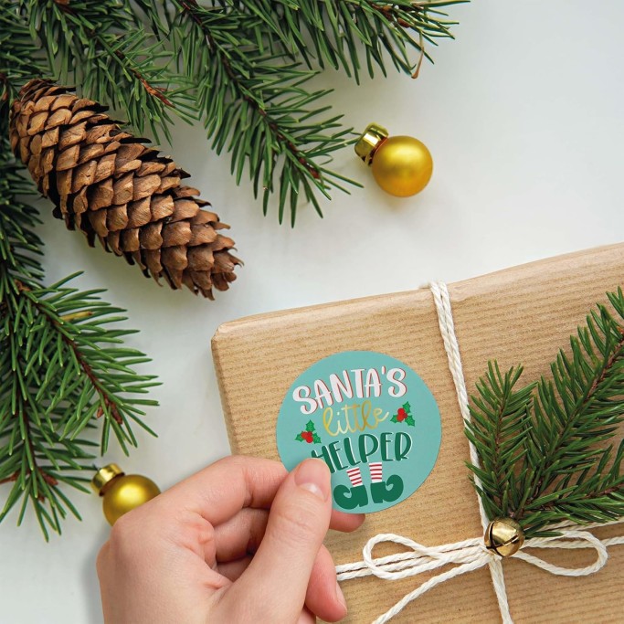 Legami Natale, Quaderno di Adesivi Natalizi, 8 Fogli con più di 150 Stickers in CartaTema Tree