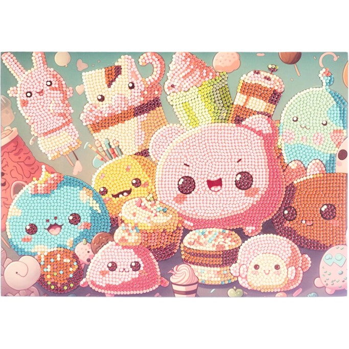 DIAMANTINY Level Up Kawaii, Creative Art