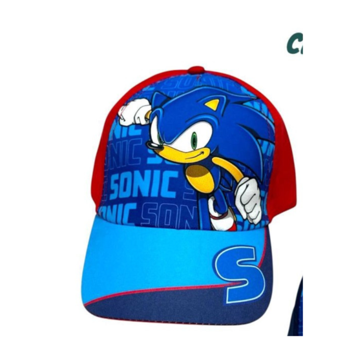 Cappello con visiera Sonic