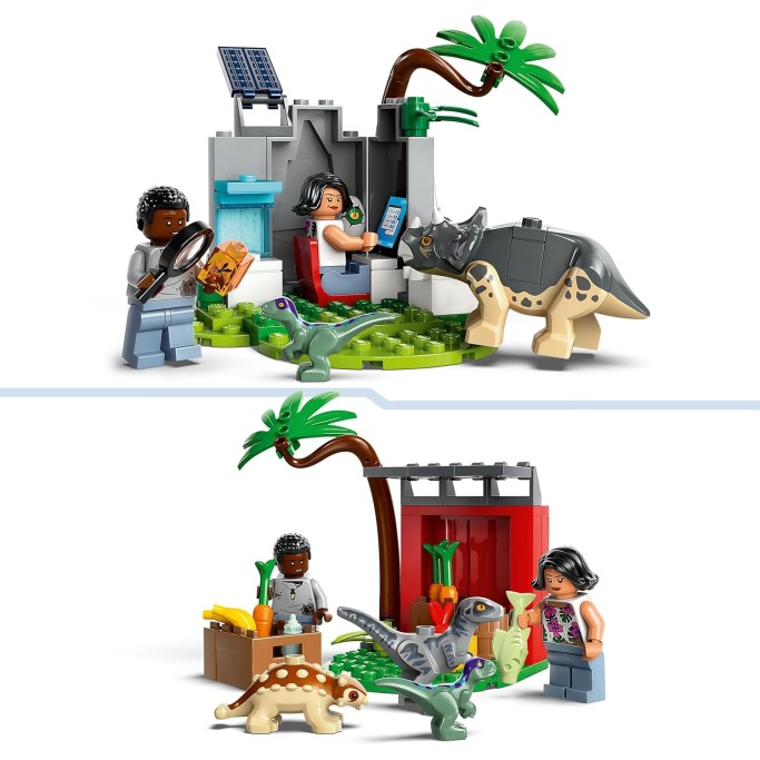 LEGO 76963 Jurassic World Centro di Soccorso dei Baby Dinosauri