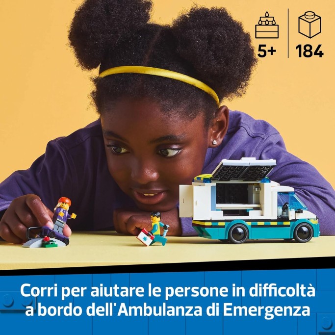 LEGO 60451City Ambulanza di Emergenza