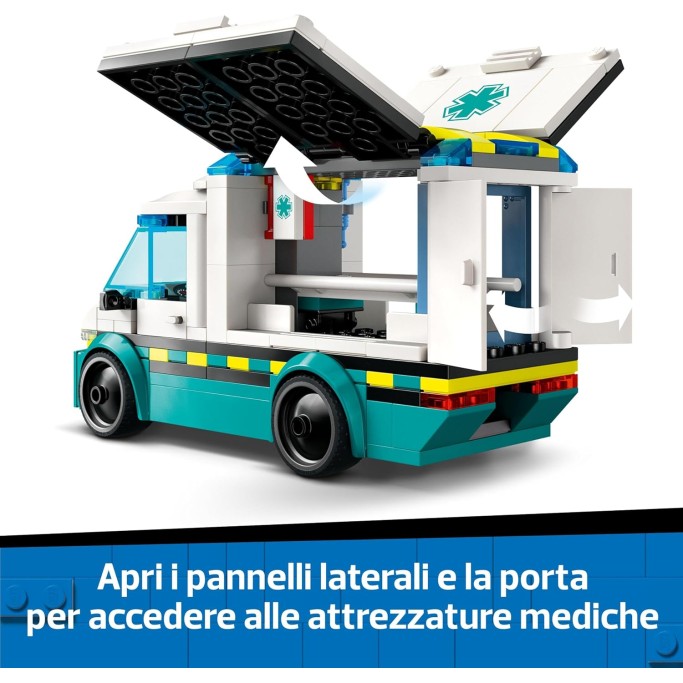 LEGO 60451City Ambulanza di Emergenza