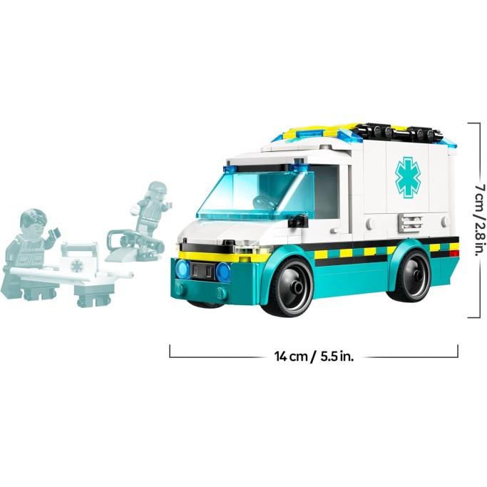 LEGO 60451City Ambulanza di Emergenza