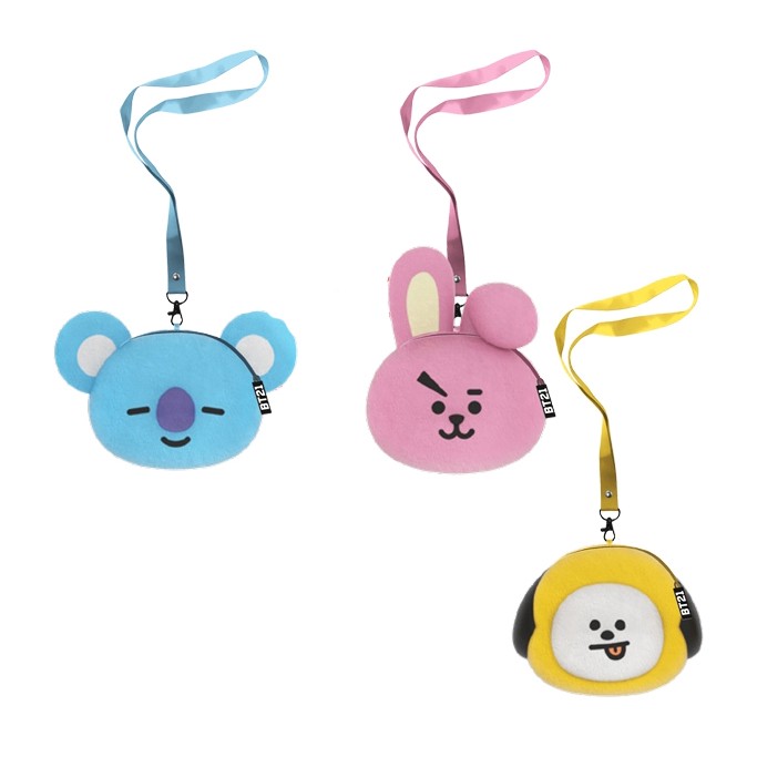 BT21, Pochette collana in peluche