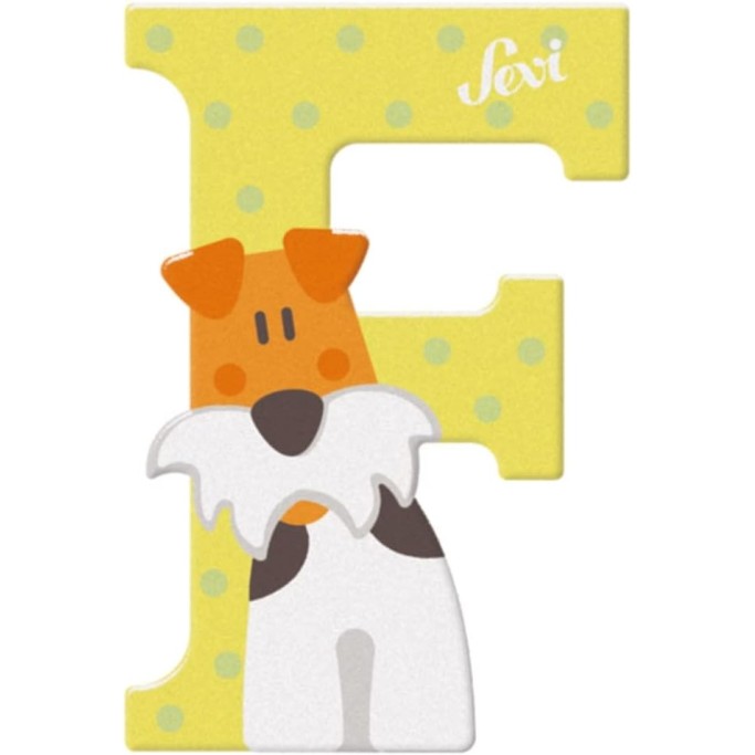 Lettera in Legno a Forma di Animale, Lettere della Porta per cameretta dei Bambini
