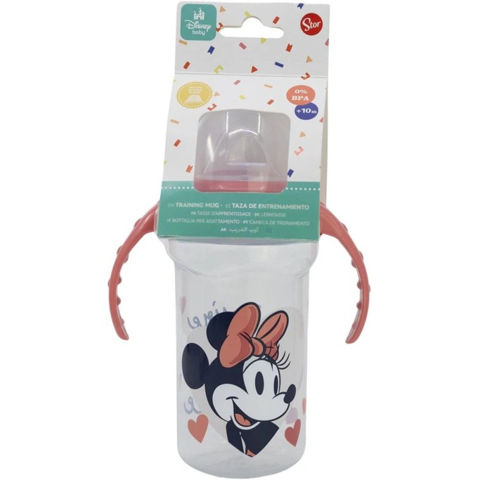BICCHIERE C/BECCUCCIO IN SILICONE Minnie o Topolino